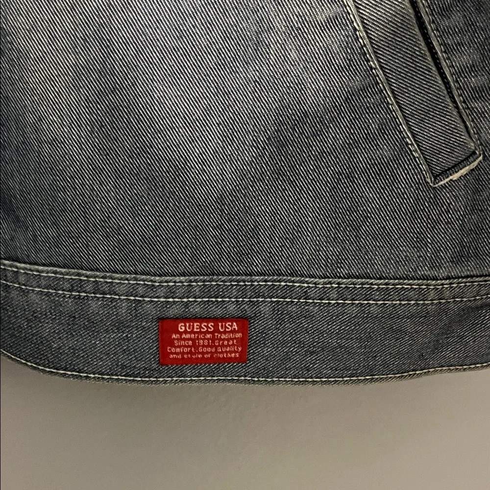 VTG Y2K Guess Denim Jacket - Picture 3 of 5